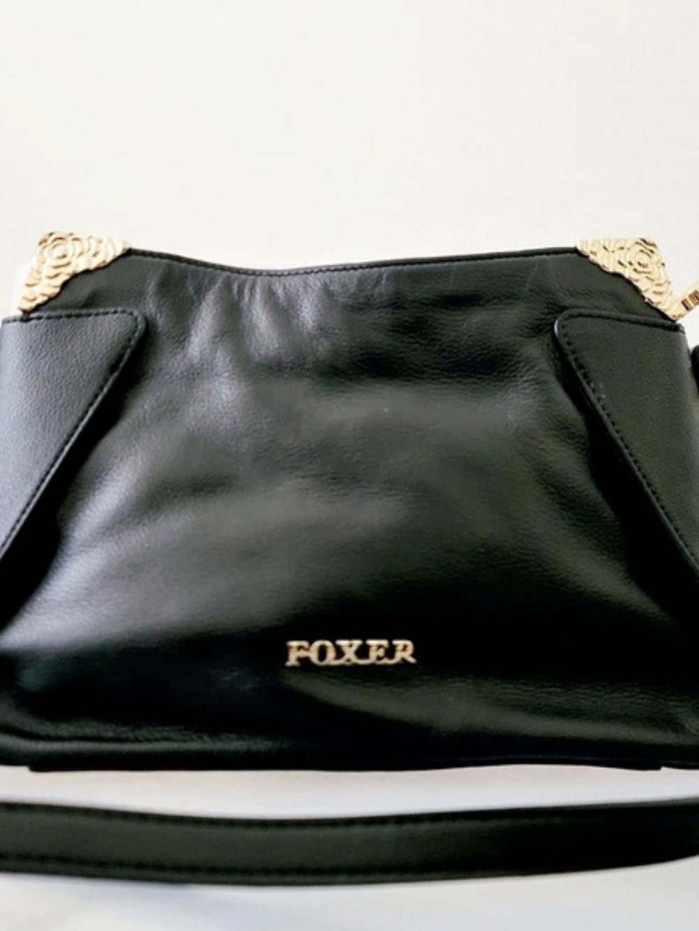 FOXER Black Shoulder Bag